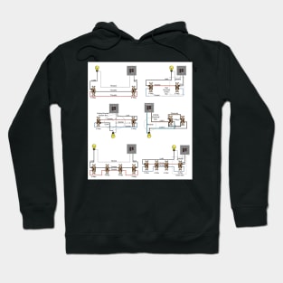 2-Way 3-Way 4-Way Switch Wiring Diagrams Hoodie